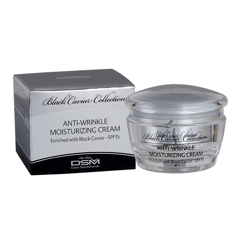 Black Caviar Anti-Wrinkle Moisturizing Cream - SPF 15