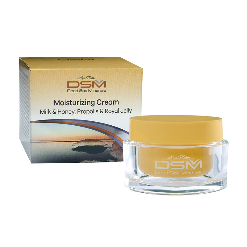 Moisturizing Cream with Milk & Honey, Propolis & Royal Jelly